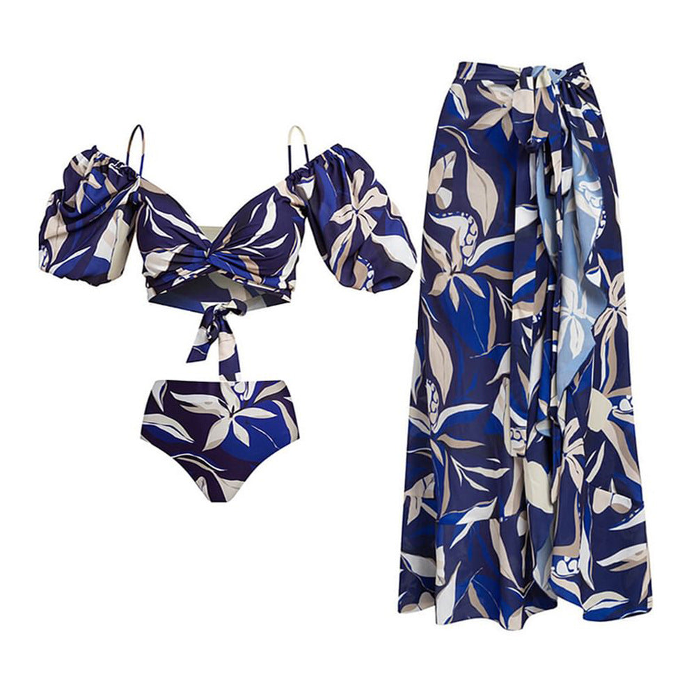 Split Swimsuit Suit