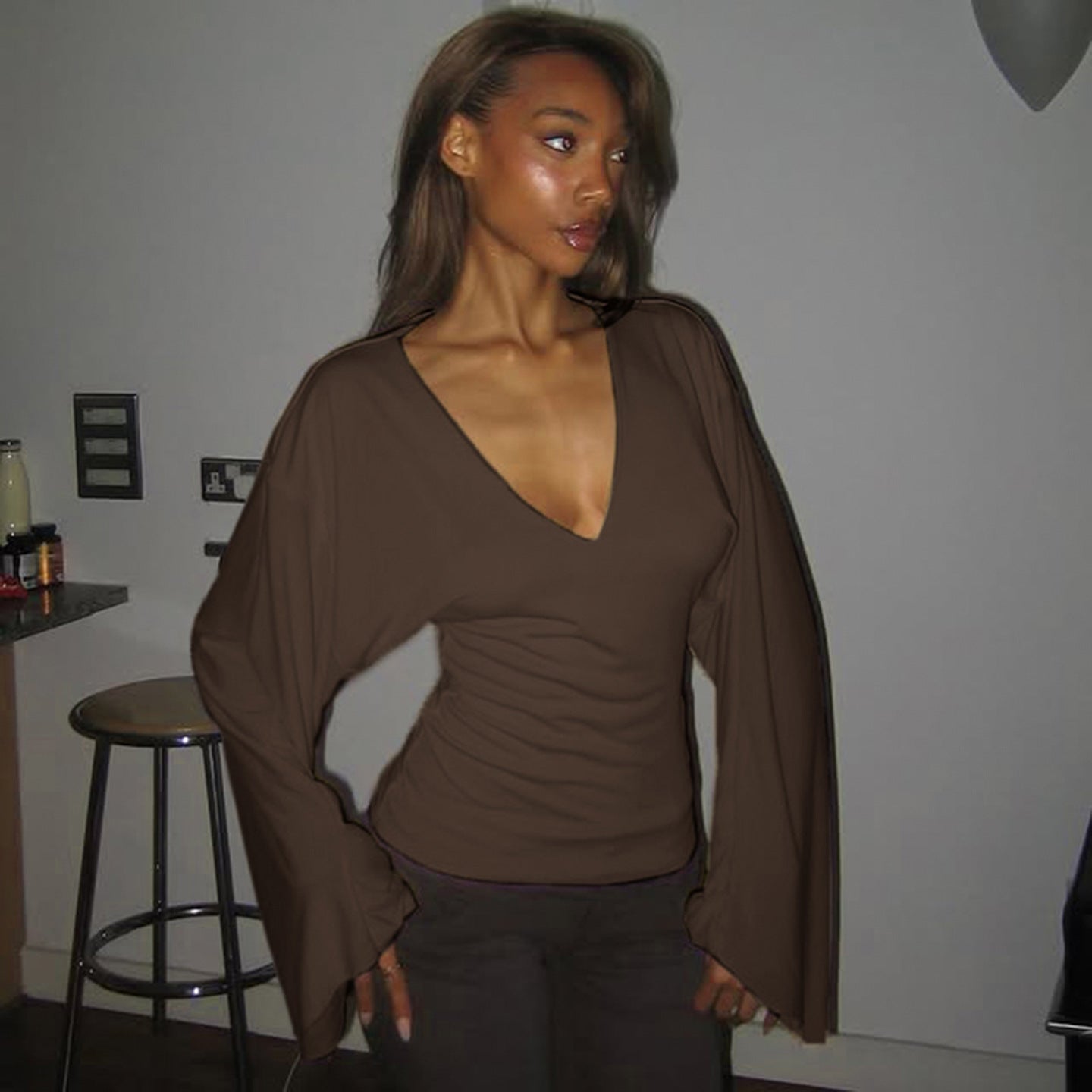 Brown