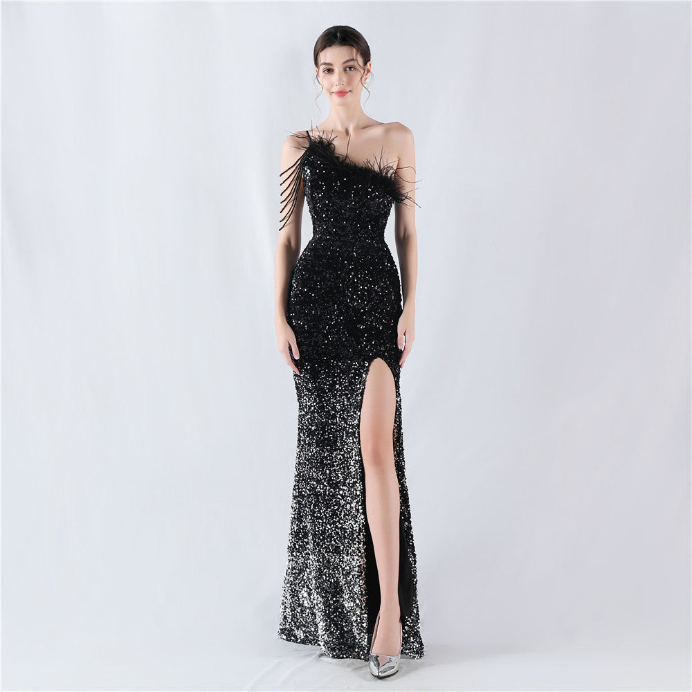 Black and Silver